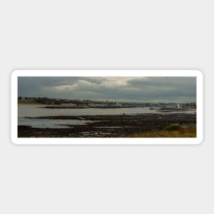 Mouth Of The Tyne Panoramic Sticker